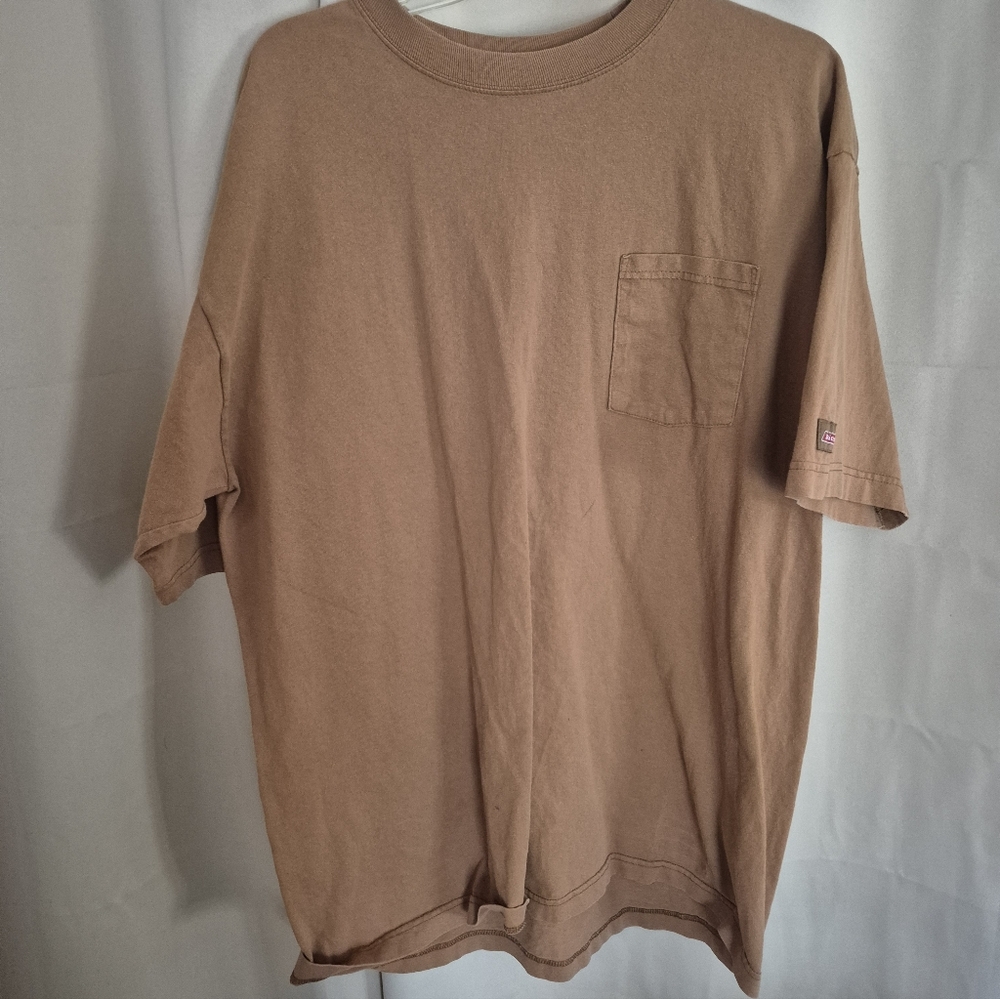 Dickies Men's Tan Short Sleeve Tee